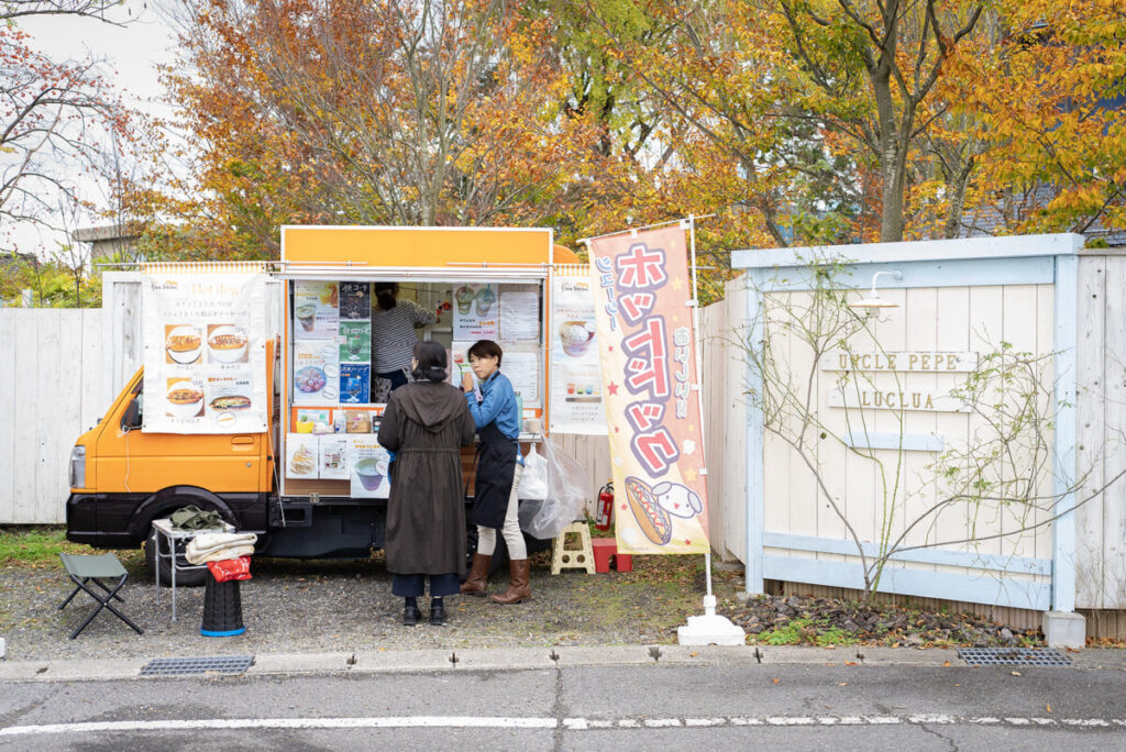 キッチンカーの設営について