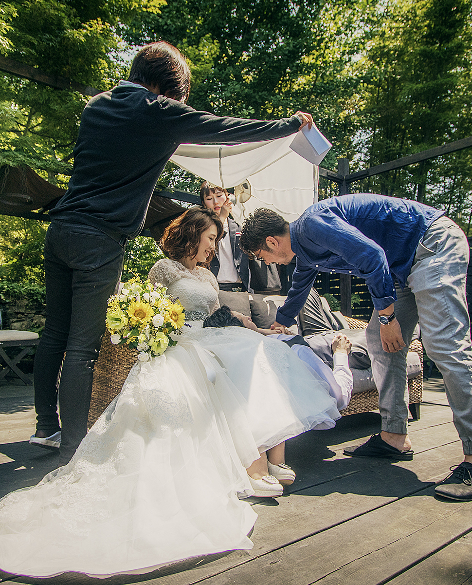 新潟市の結婚式前撮り、ブライダルフォト