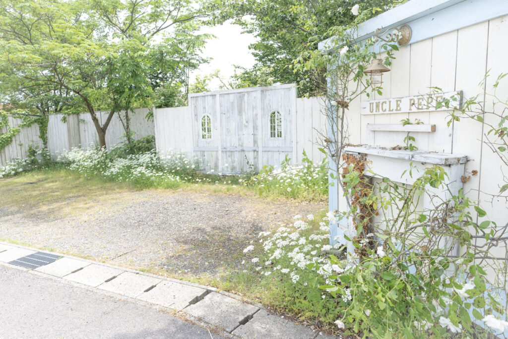 広い無料駐車場